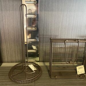 Servilletero y Porta Rollo