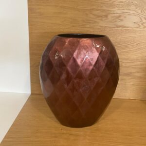 Jarrón Deco Metalic